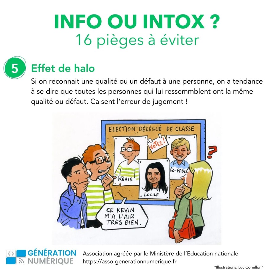 INFO OU INTOX 16 pièges à éviter Effet de halo