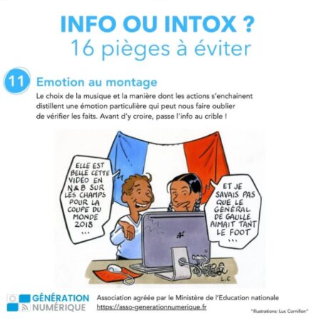 INFO OU INTOX 16 pièges à éviter Emotion au montage