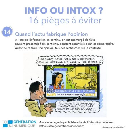 INFO OU INTOX 16 pièges à éviter Quand l‘actu fabrique l‘opinion