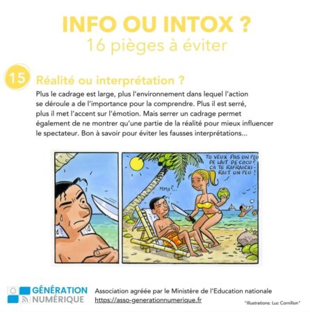 INFO OU INTOX 16 pièges à éviter Réalité ou interprétation