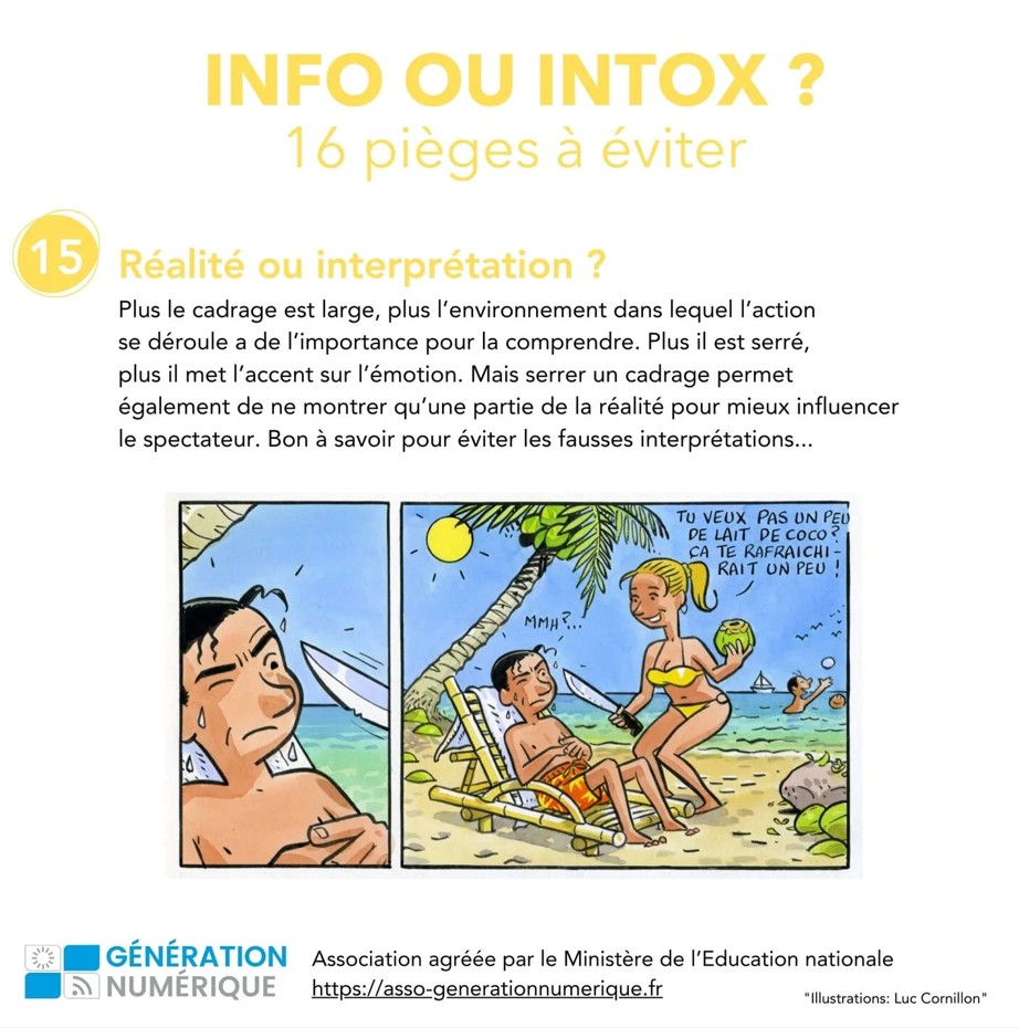 INFO OU INTOX 16 pièges à éviter Réalité ou interprétation