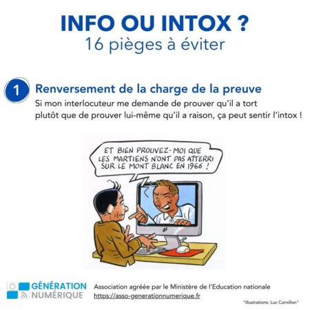 INFO OU INTOX 16 pièges à éviter Renversement