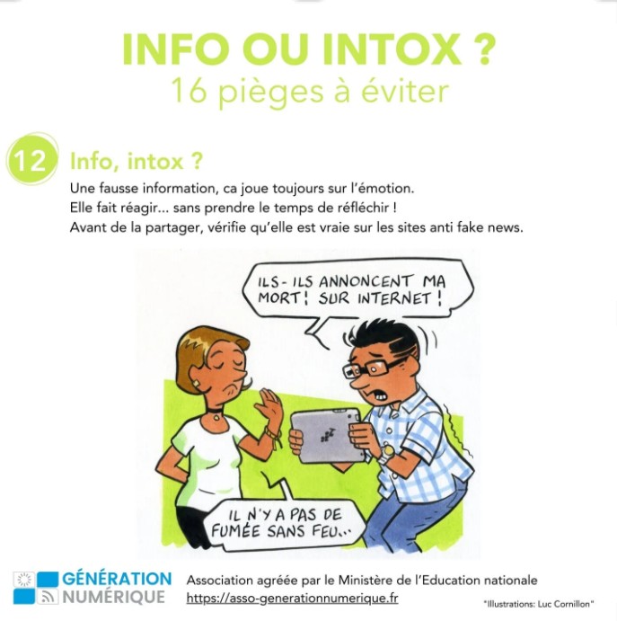 INFO OU INTOX 16 pièges à éviter