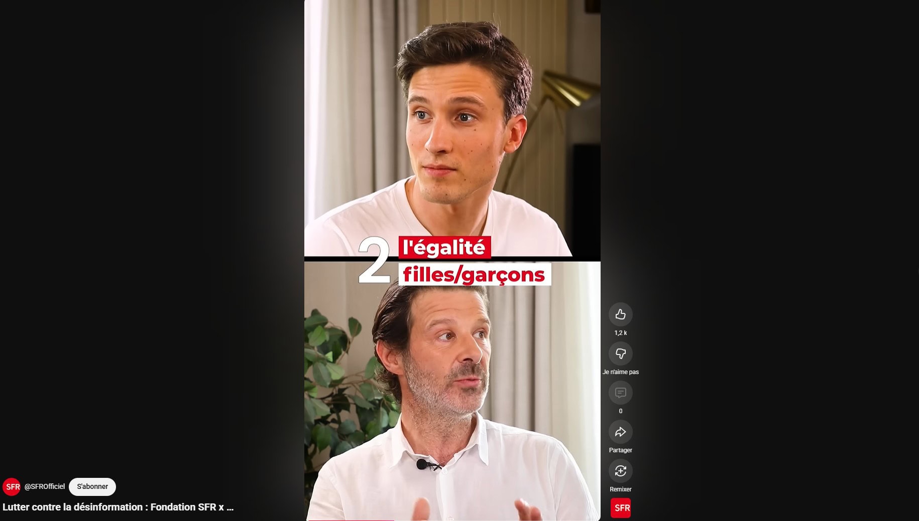 Lutter contre la désinformation : Fondation SFR x Génération Numérique